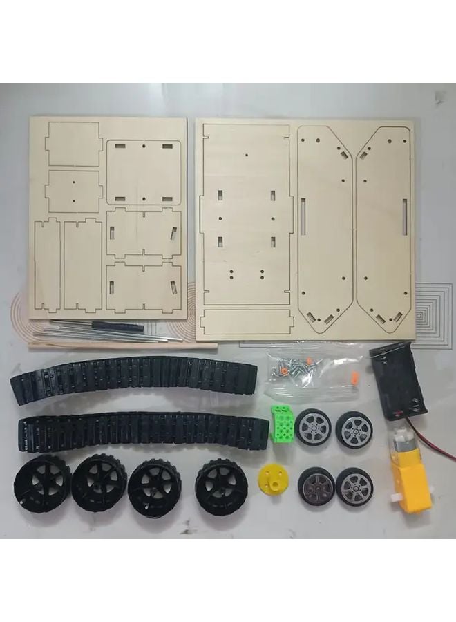 JCK TK DIY نموذج محاكاة دبابة تجميع نموذج مساعد تعليمي لعبة تكنولوجيا 1 مجموعة - Image 3